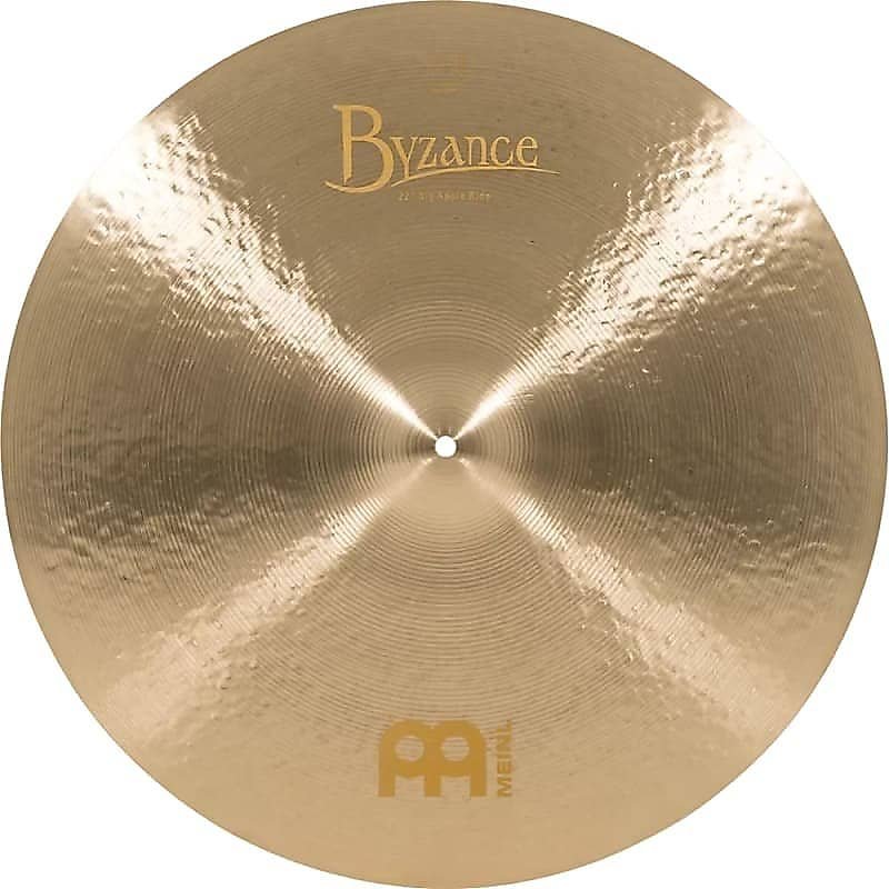 Platillo ride Byzance Jazz Big Apple de 22" de Meinl B22JBAR con video de demostración